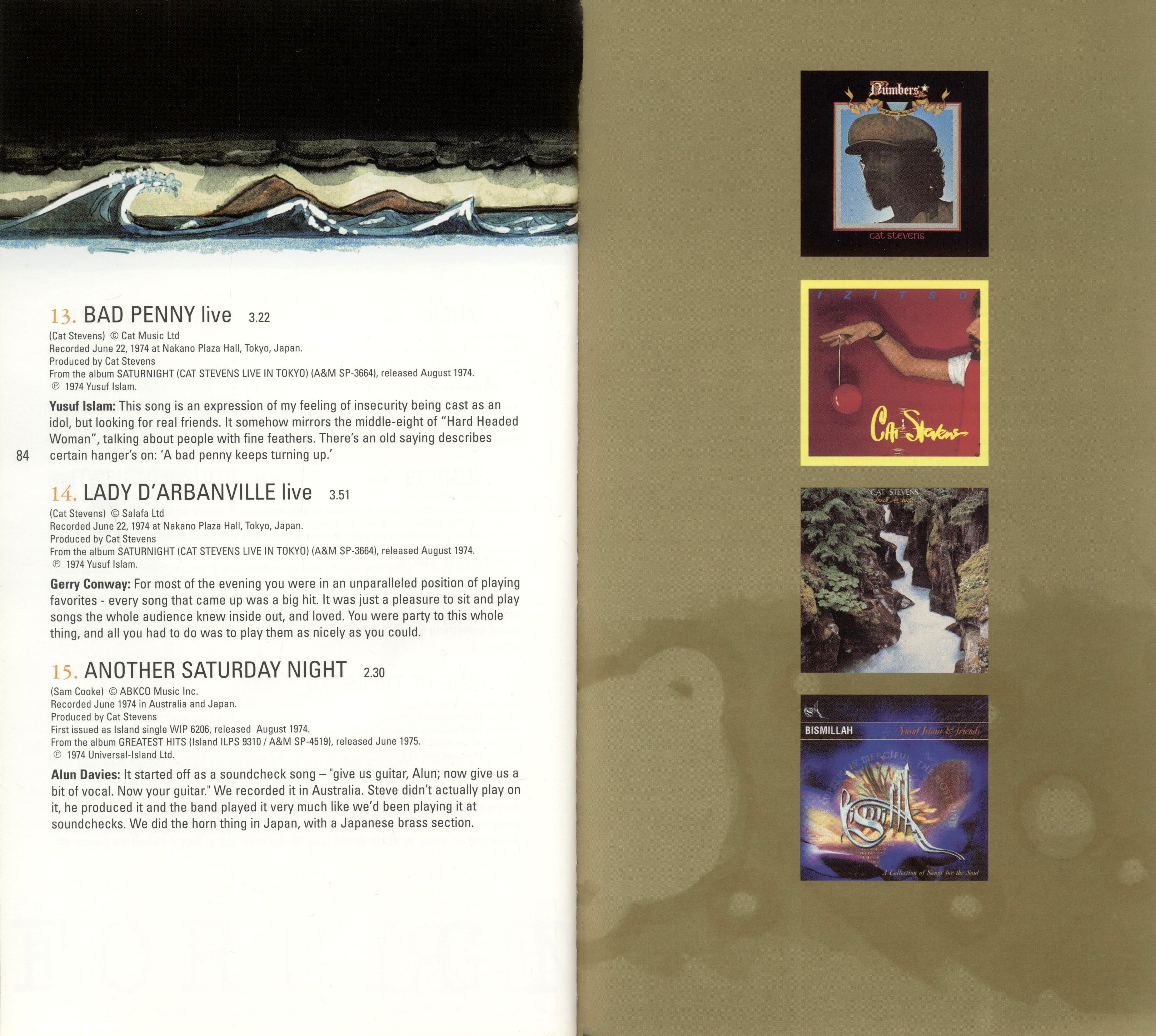 Cat Stevens  The Boxset : Booklet44
